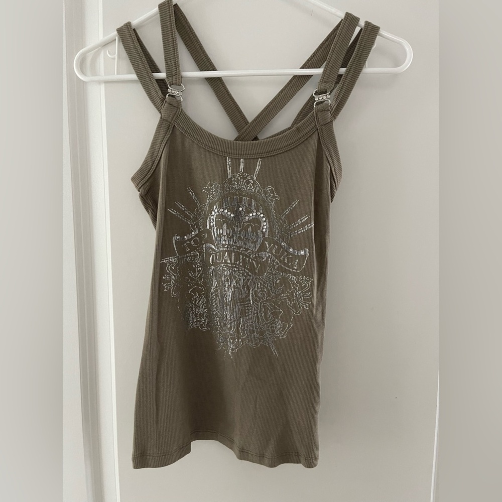 Fashion Green Cotton Top